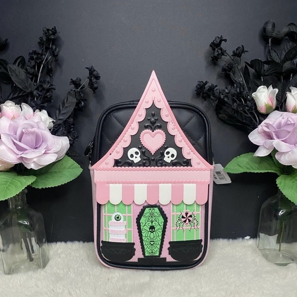 Bath & Body Works Halloween Haunted House Crossbody Bag - NWT - 2025 - Picture 1 of 10